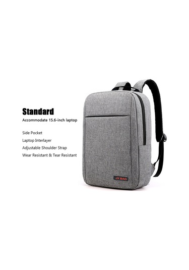 Mufunye 15.6 İnç Laptop İçin Tamponlu Bölmeli Sırt Çantası - Geniş Kapasiteli, Konforlu Ayarlanabilir Askılar, Lacivert Lacivert