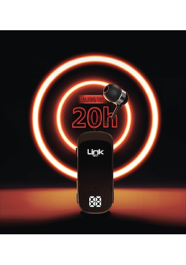 Linktech V81 Makaralı Titreşimli Bluetooth Kulaklık