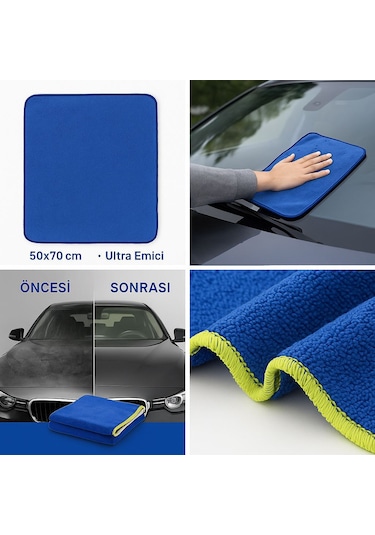 Goodyear Mikrofiber Bez Mavi