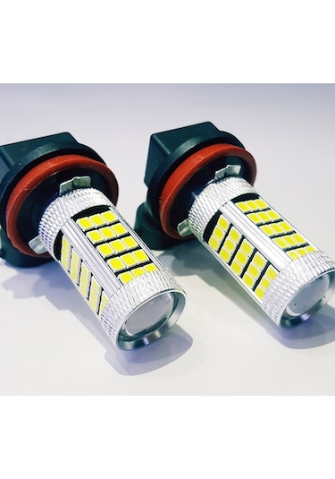 Eco H11 Sis Farı Led Ampul 66 Ledli Mercekli 9W Beyaz