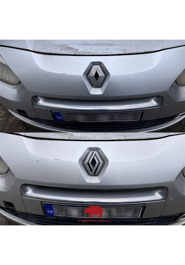 Renault Fluence 2009-2012 Yeni Tarz Amblem Kaplama- Piano Black