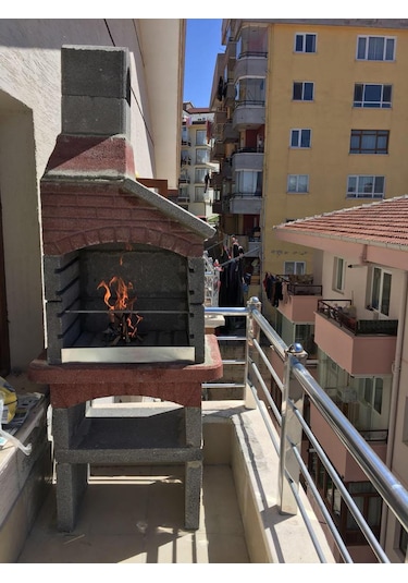 Mangal Barbekü 70 Lik Bacalı Model