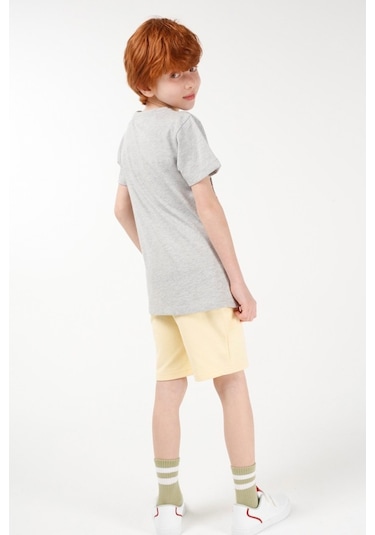 Brz Kids Dijital Baskılı Erkek Çocuk Kısa Kollu T-Shirt Çok Renkli (535266515) Çok Renkli