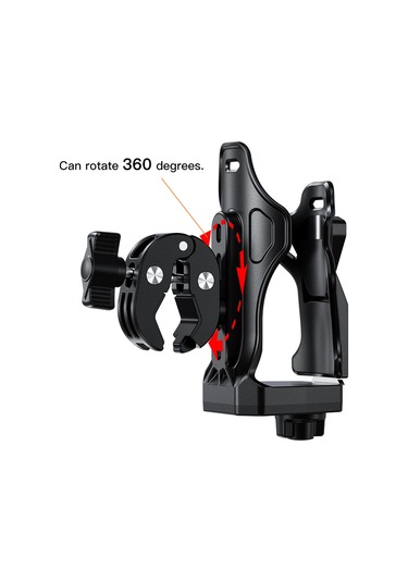 Bisiklet Su Şişesi Tutucu Dönebilir Motosiklet Içecek Yb24981-3 Siyah Siyah