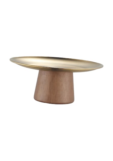 Suntek Magideal Avrupa Kek Standı Yuvarlak Parti Meyve Tabağı 17cm