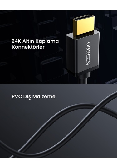 Ugreen Hdmı To Dvı 24+5 Dönüştürücü Kablo, 20136