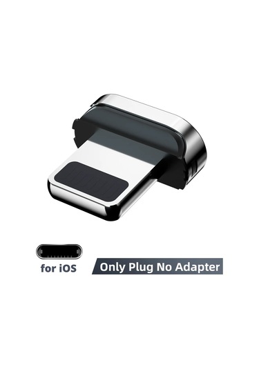 Fonken Manyetik Usb C Kablosu - 3'ü 1 Arada Şarj Dönüştürücü Otg, Huawei Samsung Uyumlumavi90 Cm