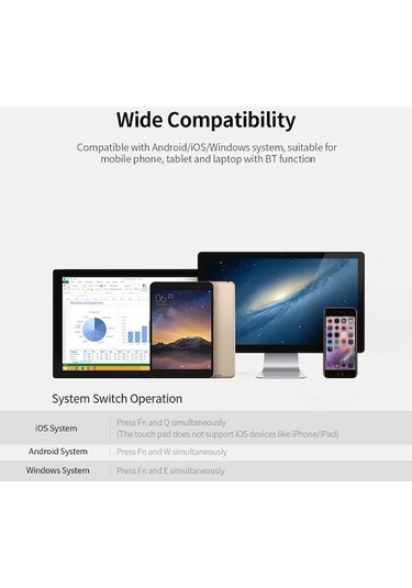Carrier Kablosuz Bt Klavye Katlanır Klavye Taşınabilir Ultra
