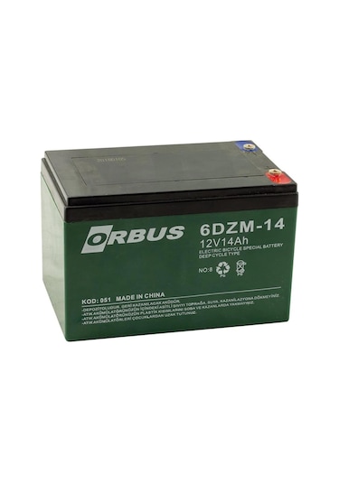 Orbus 12v 14ah Jel Akü