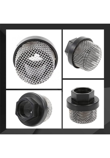 Xurunkeji 3 Adet 246385 Hortum Giriş Süzgeci Filtresi, Giriş Emiş Süzgeci Örgü Filtresi, Püskürtücü İçin Giriş Hortumu Süzgeci Elek Filtresi