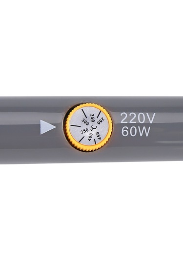 60w Elektrikli Havya Ayarlanabilir Sıcaklık El Aleti Kiti, 5 Lehim Ucu İle 220v Ab Tak