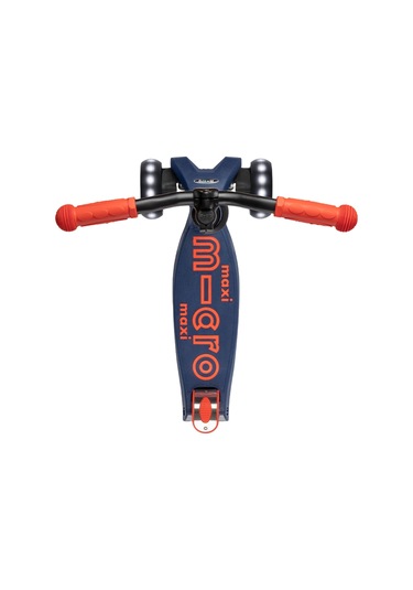 Micro Maxi Deluxe Pro Led 3 Tekerli Işıklı Çocuk Scooter Navy Red
