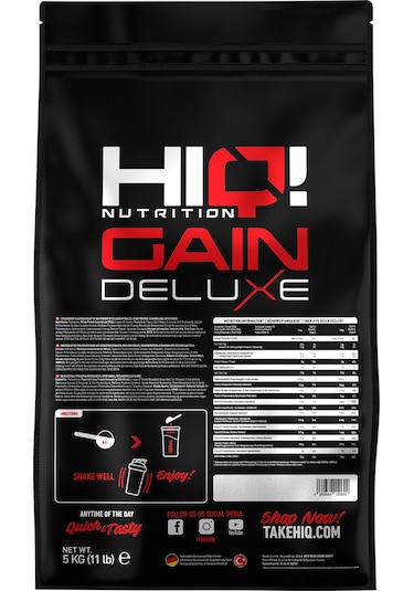 Hıq Gain Deluxe 5 Kg Double Chocolate Flavored