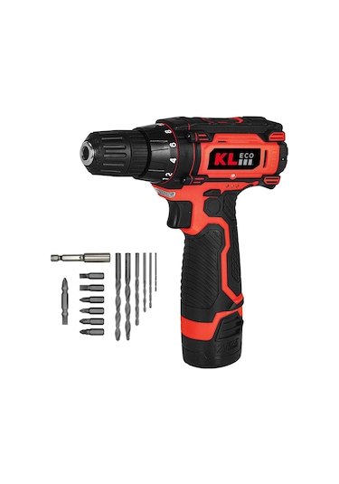 Kleco KE2213NM-DB 12V 1.3 Ah Li-ion Çift Akülü Vidalama