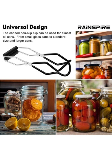 Youtek Stahlkanne Klemme Antirutsch Anti-hitze Isolierend Flaschenheber Hebevorrichtung Schwarz Siyah