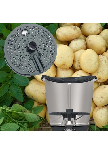 Suntek TM31 TM5 Aksesuarları Için Patates Soyma Aparatı Gri