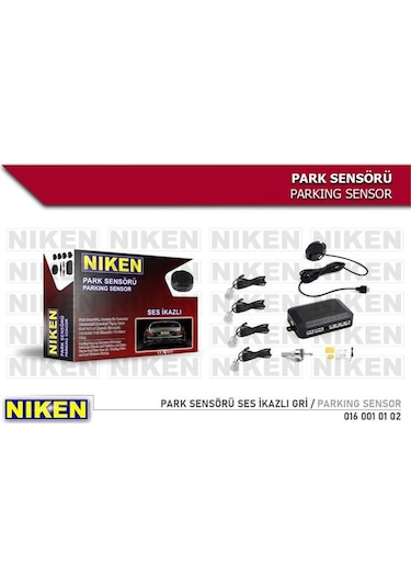 NIKEN 160010102 PARK SENSÖRÜ SES İKAZLI GRI