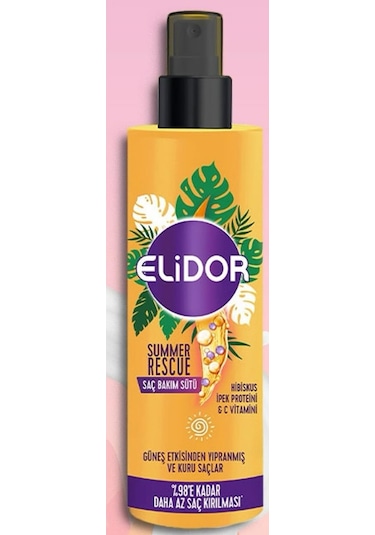 Elidor Summer Rescue Saç Bakım Sütü