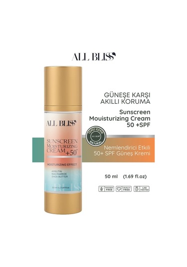 All Bliss 50+ Spf Güneş Kremi 50 Ml