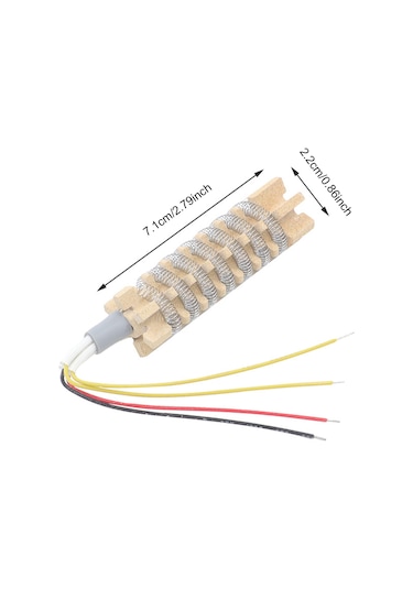 Yifomall 700w Yüksek Güçlü Seramik Isıtıcı Elemanı - 858/858d/878/898d Lehimleme İstasyonları İçin Hızlı Isınma