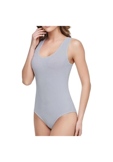 Seher Yıldızı Kadın Elastan Geniş Askılı Kancalı Bady 071 3 Adet 001