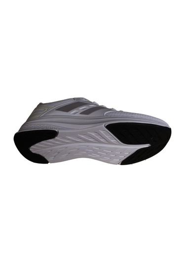 Jump Kadın Beyaz Gri Siyah Fileli Memory Konfor Taban Sneaker Spor Ayakkabı Beyaz