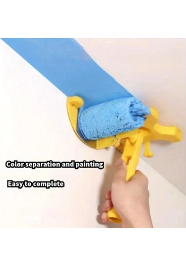 Chuangyinshop 5 Adet Kenar Rulo Fırçaları İç Köşe Boyama Dekorasyon Çok Amaçlı Boya Fırçası Seti