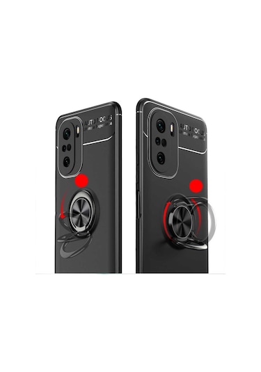 Xiaomi Mi 11I Kılıf Yüzüklü Magnetli Ravel Case