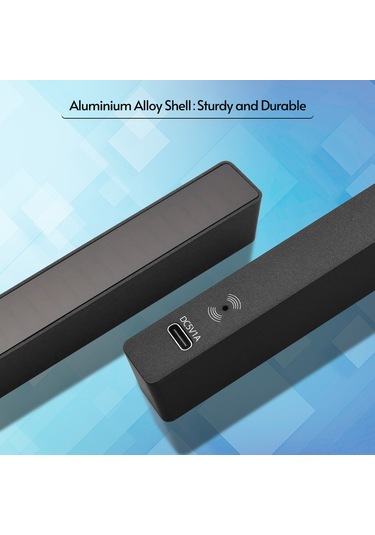 Yifomall Rgb Sesli Kontrol Ritim Lambası, 18 Renk Modu, 4 Parlaklık-5 Hız Ayarı, Akıllı Gürültü Engelleme, 32 Led, Type-c Usb, Siyah, 3'lü Paket