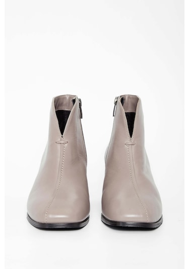 Tamer Tanca Kadın Hakiki Deri Vizon Casual Bot 33 530 Bn Bot Sk22/23 Vızon Dr Vizon