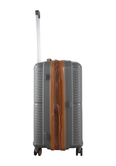 Mçs Group V379 Aura Y.üretim Pp Valiz 75 Cm S21yy100014275 11156 Gri/hardal