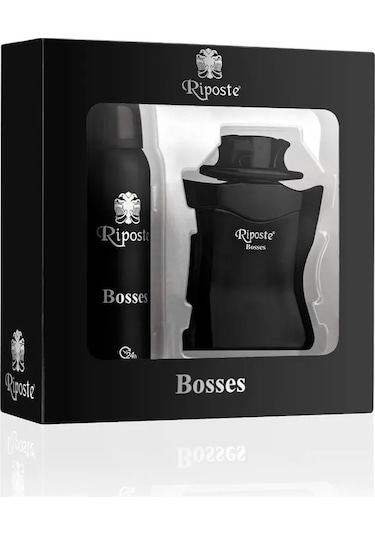 Riposte Bosses Erkek Parfüm EDT 90 ML + Bosses Sprey Deodorant 150 ML