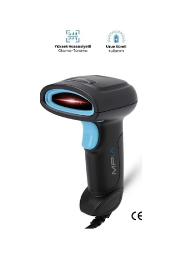 Usb Kablolu 1d/2d Barkod &amp Karekod Okuyucu