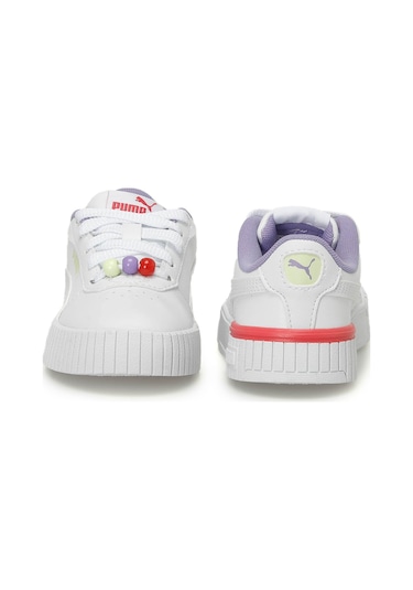 Puma Carina 2.0 Pearls Ps Beyaz Kız Çocuk Sneaker 000000000102049628 Beyaz