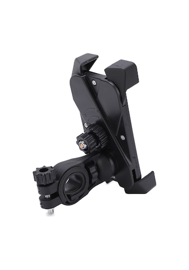 Konesam Bisiklet Ve Motosiklet İçin 360 Derece Dönebilen Su Geçirmez Plastik Telefon Tutucu - 115-180mm Telefonlar İçin Uyumlu