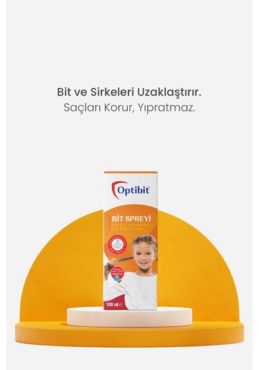 Optibit 100 Ml Bit Spreyi Metal Tarak Hediyeli