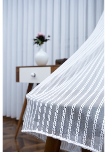 Evdepo Home Kullanıma Hazır Tül Perde (540820570)