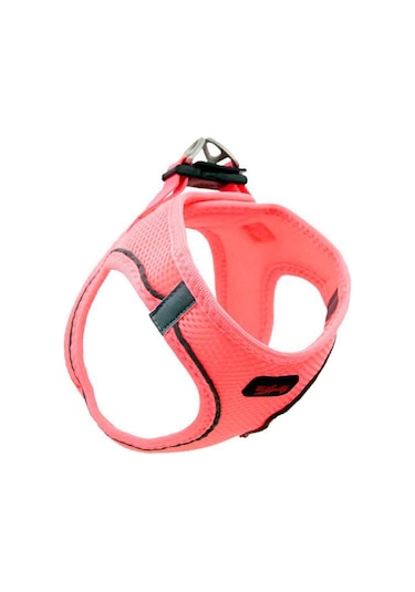 Tailpetz Air Mesh Köpek Göğüs Tasması Neon Pembe XL