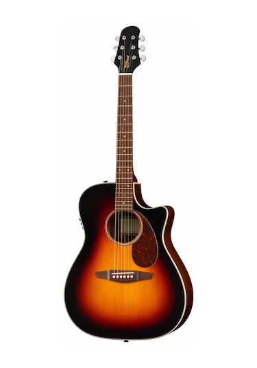 Fender California Debut Redondo Ce Dreadnought Ceviz Klavye 2 Ton Sunburst Elektro Akustik Gitar