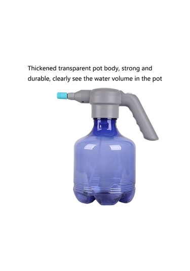 Tongxida 3l Ev Tipi Bahçe Elektrikli Sulama Kovası Spreyi, Mavi + Genişletilebilir Nozul