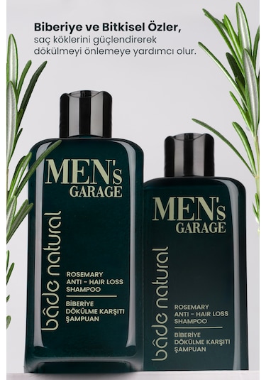 Men's Garage Biberiye Dökülme Karşıtı Şampuan 300 Ml