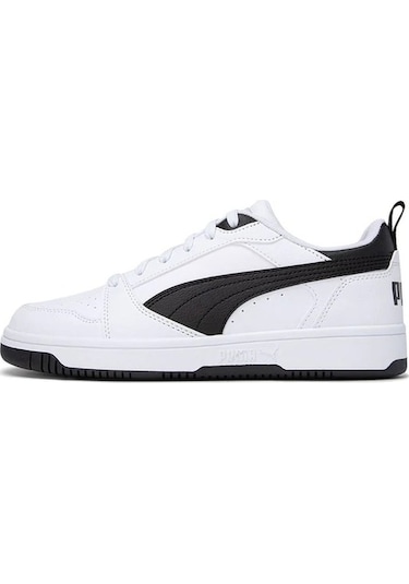 Puma Erkek Sneaker Beyaz Siyah 392328-02 Rebound V6 Low 24k680000777 680113 Beyaz - Siyah