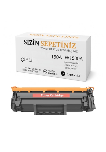 Hp 150a Laserjet M111w M111a M141a M141w Yazıcı Uyumlu W1500a Uyumlu  Çipli Toner