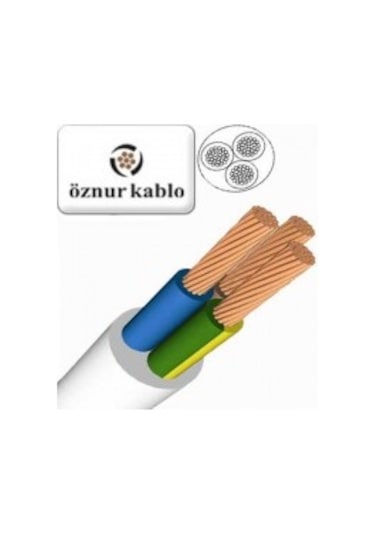 Öznur Kablo 3 X 2.5 TTR Bakır Kablo 10 M