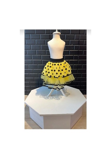 Kara Kedi Kostüm Evi- Uğuır Böceği Eteği Sarı