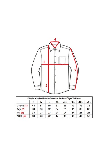 Beyaz Kısa Kol Rahat Kesim Cepli Regular Fit Erkek Gömlek - 500-1 001
