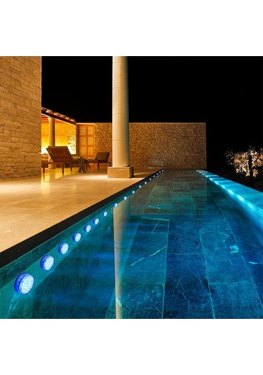 Tongxida 13 Led Uzaktan Kumandalı Su Altı Aydınlatma Lambası - Ip68 Su Geçirmez, 16 Renk Seçeneği Diğer