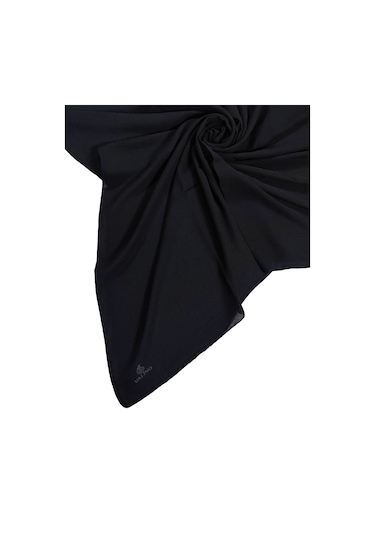 Mısırlı Eşarpları Tesettür Giyim Aerobin Jazz Kadın Eşarp 140x140 Cm - 140x140 Cm, Siyah