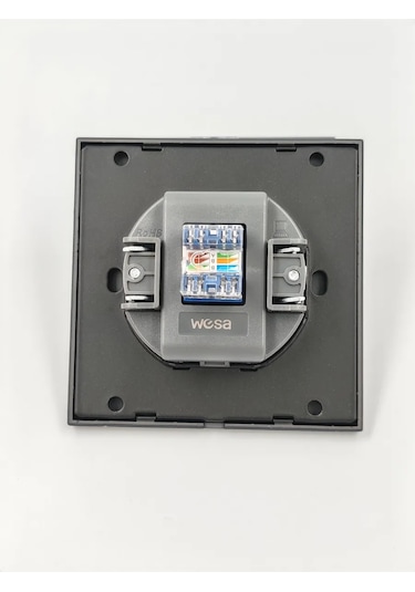 Tocterra Tekli Çift Rj45 İnternet Prizı, Kategori 6 451808948 Wesa