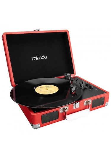 Mikado MN-P317  Nostalgia Bluetooth Pikap Kırmızı